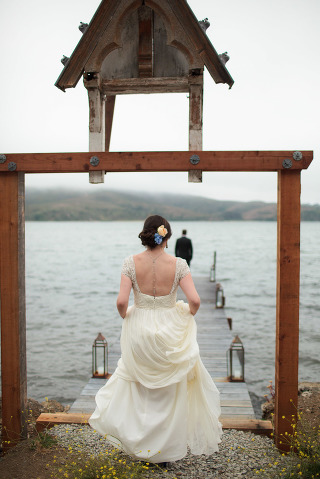 straus farm marshall california wedding