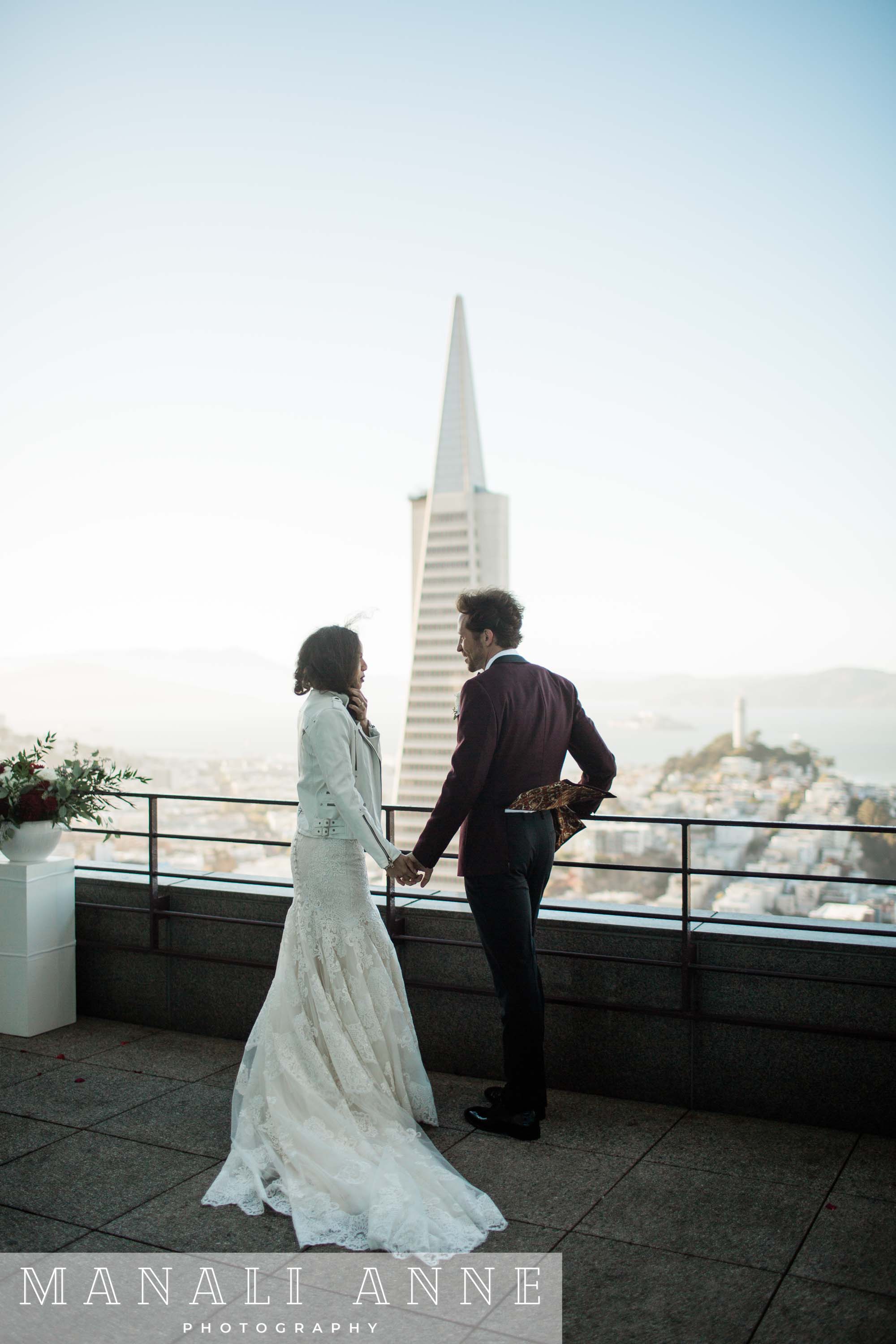 Loews Regency,San Francisco,Sky Deck,Skydeck Wedding,