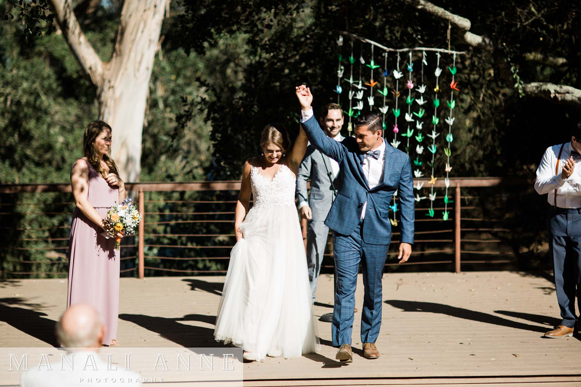 Tiber Canyon Ranch Wedding ceremony San Luis Obispo