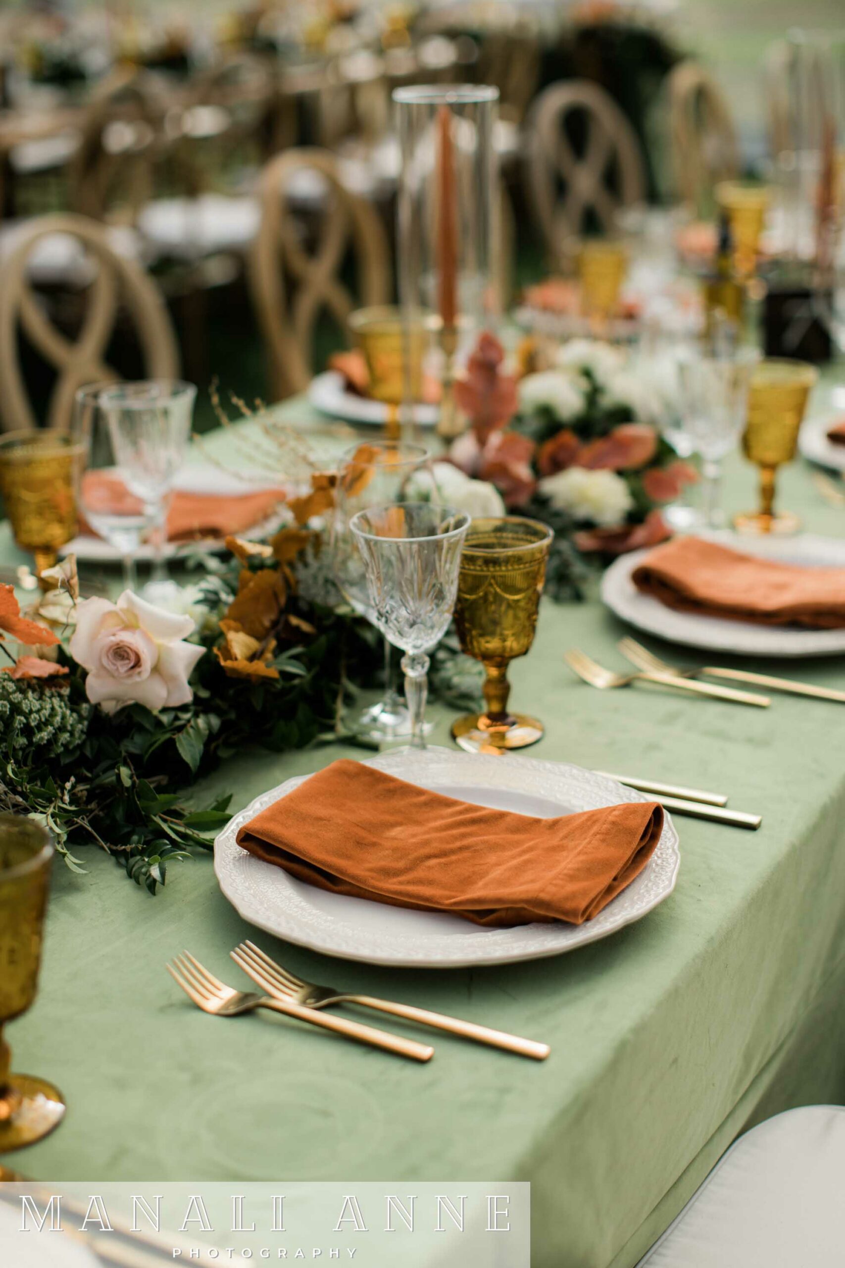 fall wedding table accents, fall wedding table accents, Wedding details at Chateau St. Jean Winery, Kenwood, CA