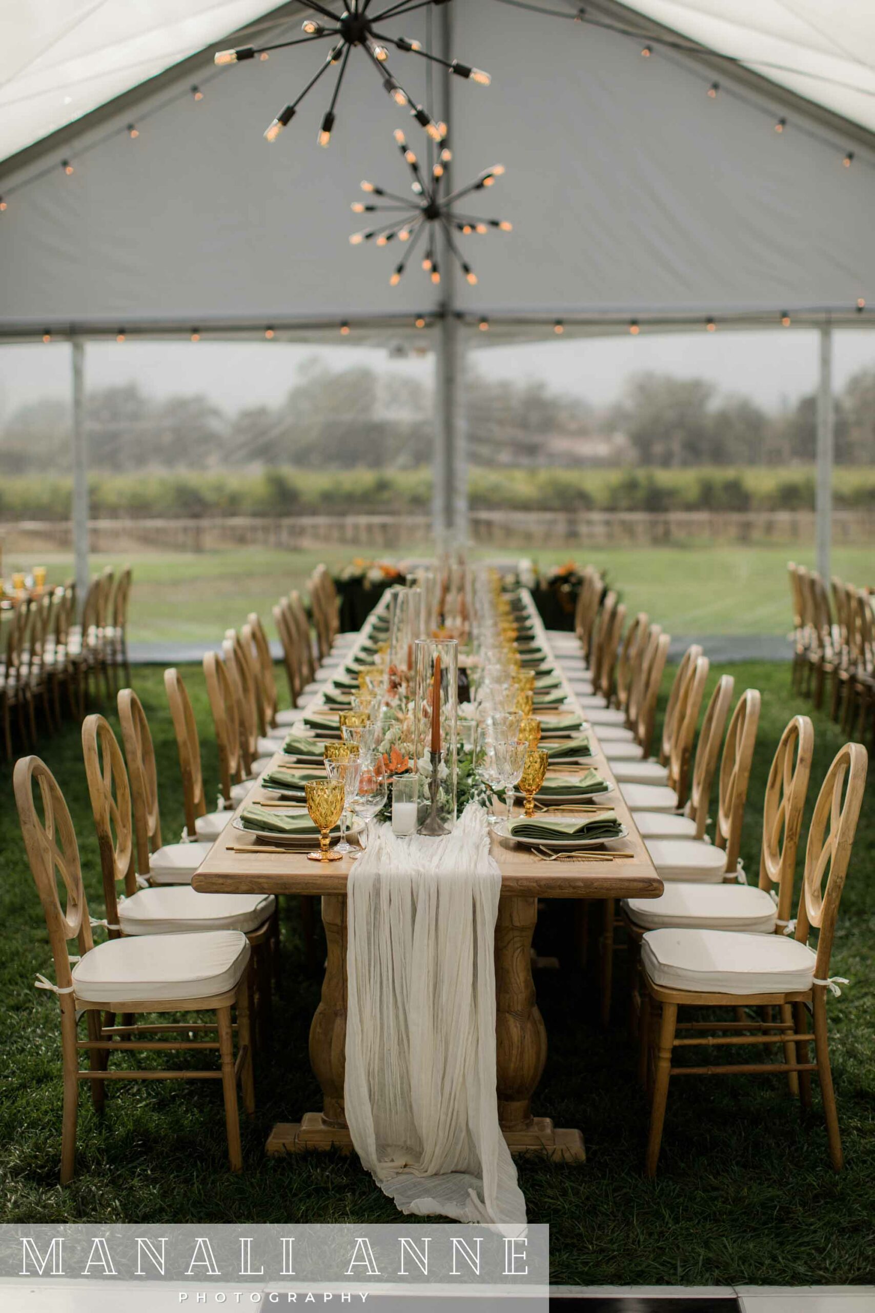 fall wedding table accents, Wedding details at Chateau St. Jean Winery, Kenwood, CA, 