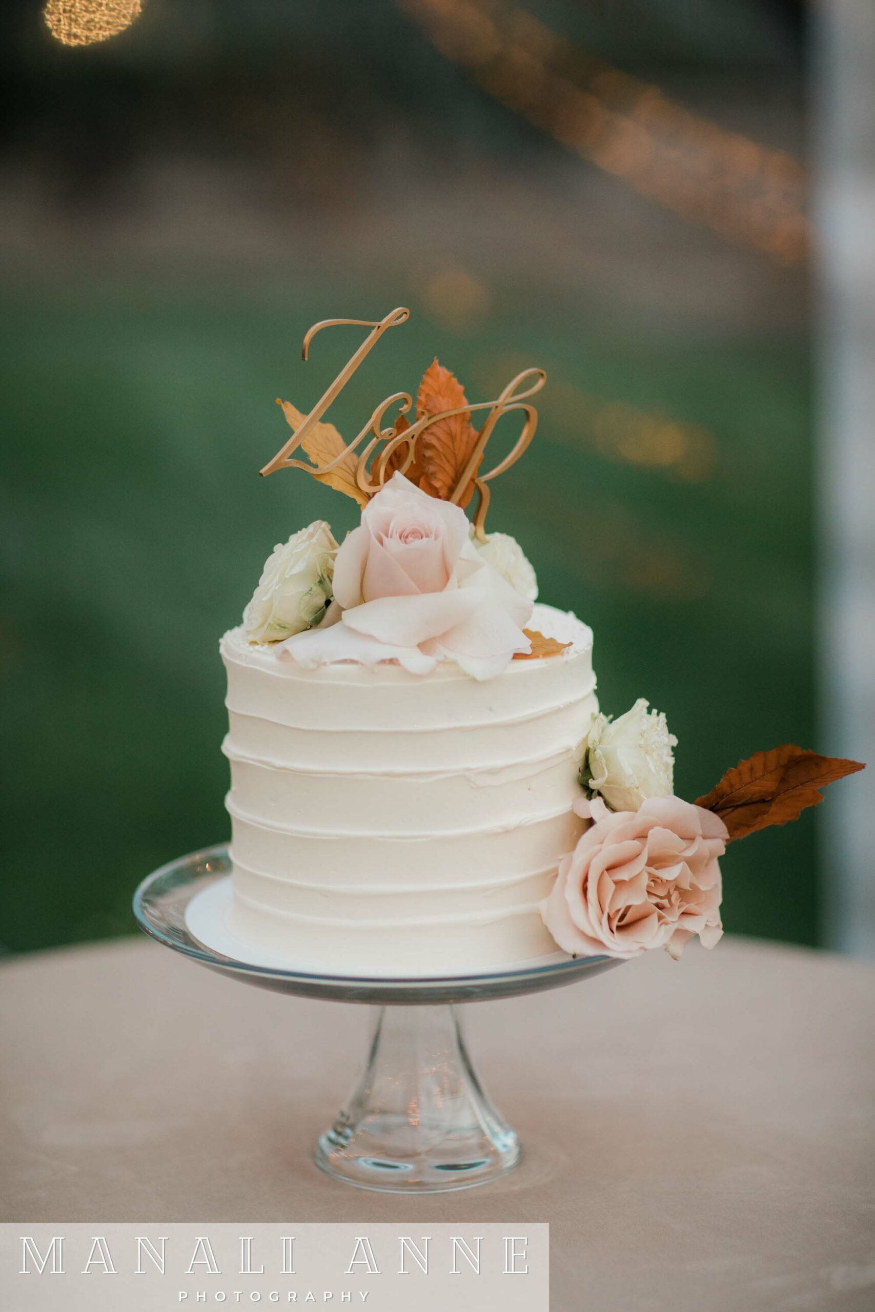 Wedding cake at Chateau St. Jean Winery, Kenwood, CA