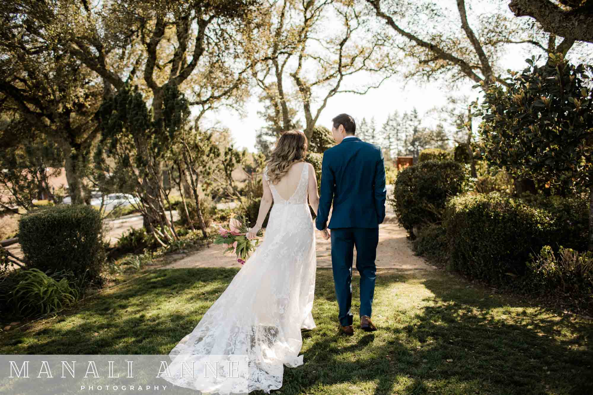 Thomas Fogarty Winery Wedding, Thomas Fogarty California, Lace wedding dress details