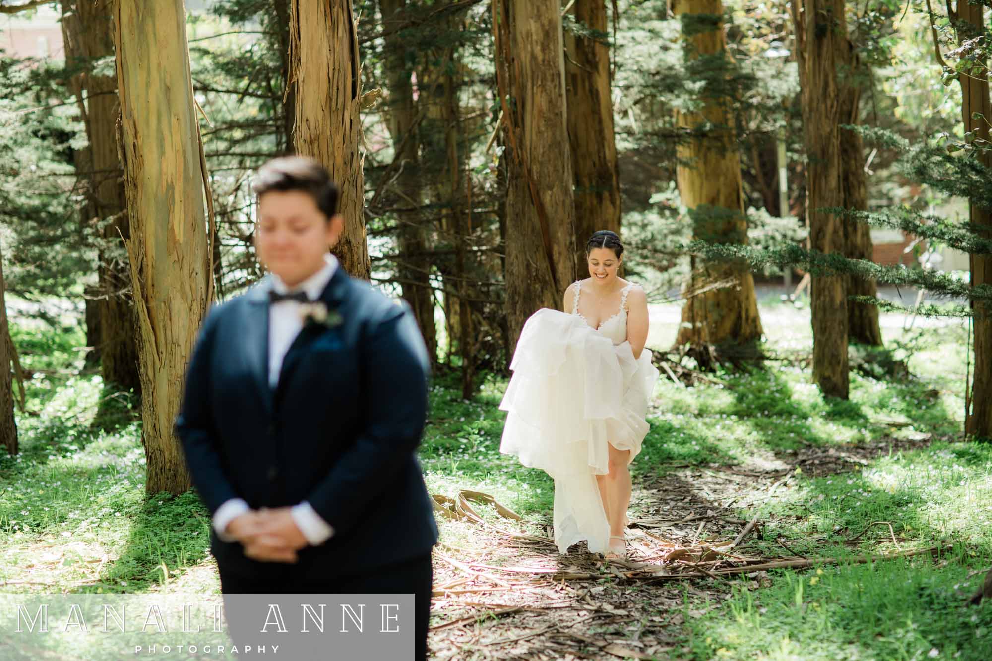 Lovers' Lane at the Presidio, San Francisco Wedding, Presidio wedding photography, LGBTQ Wedding San Francisco 