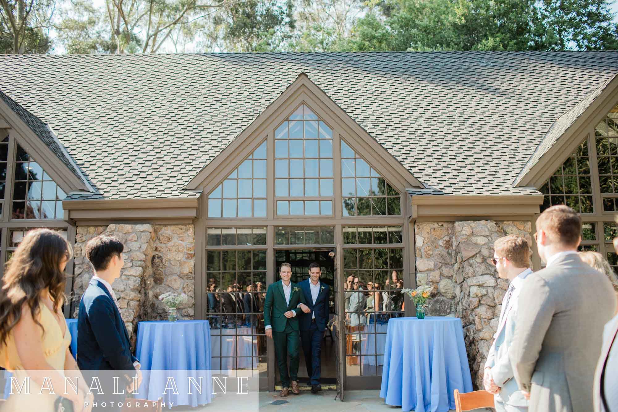 Brazilian Room Wedding ceremony begins