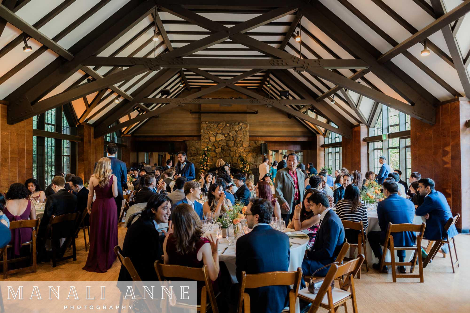 Wedding Dinner inside Brazilian Room Tilden